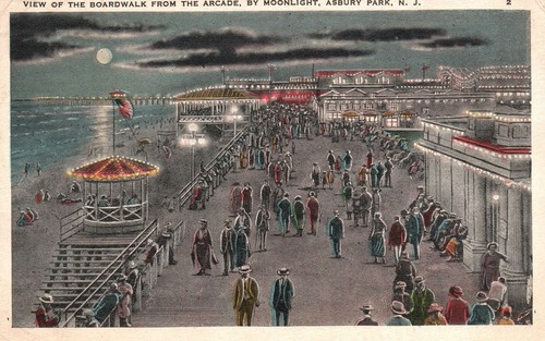 Boardwalk from arcade - boardwalk,